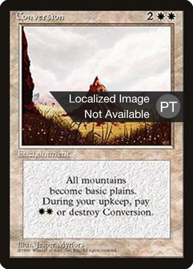 Conversion [Fourth Edition (Foreign Black Border)] | Chromatic Games