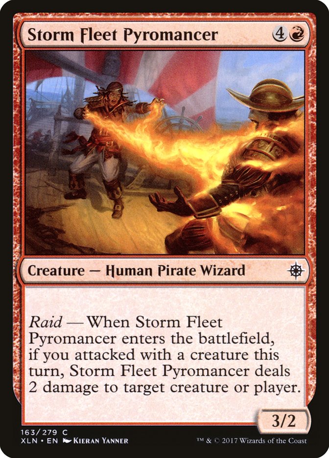 Storm Fleet Pyromancer [Ixalan] | Chromatic Games