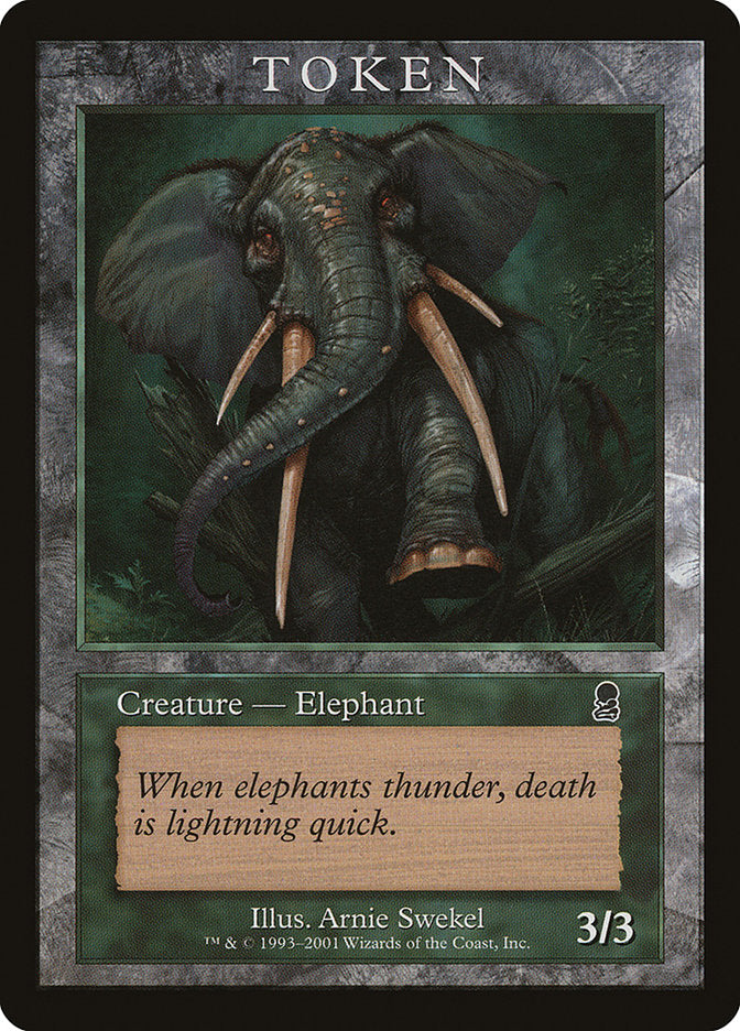 Elephant Token [Magic Player Rewards 2002] | Chromatic Games