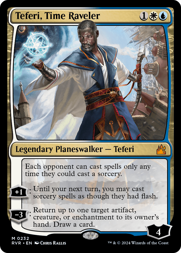 Teferi, Time Raveler [Ravnica Remastered] | Chromatic Games