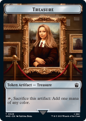 Soldier // Treasure (0028) Double-Sided Token [Doctor Who Tokens] | Chromatic Games