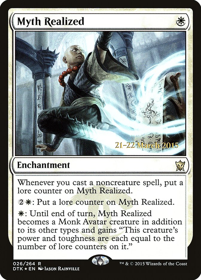 Myth Realized [Dragons of Tarkir Prerelease Promos] | Chromatic Games