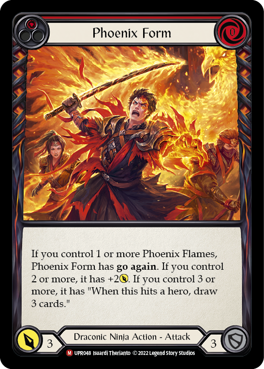 Phoenix Form [UPR048] (Uprising)  Rainbow Foil | Chromatic Games