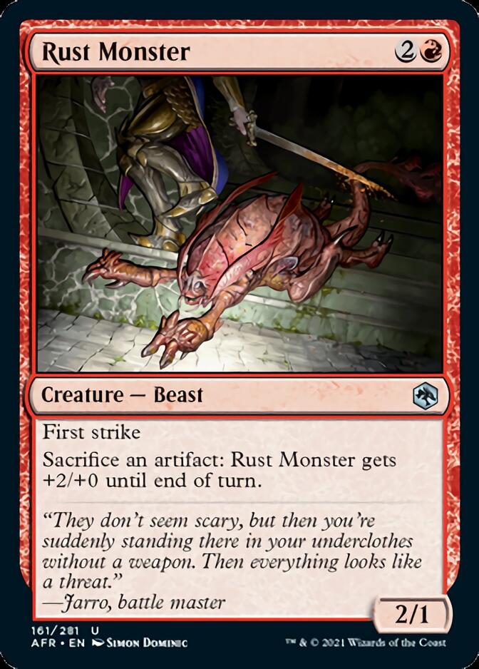 Rust Monster [Dungeons & Dragons: Adventures in the Forgotten Realms] | Chromatic Games