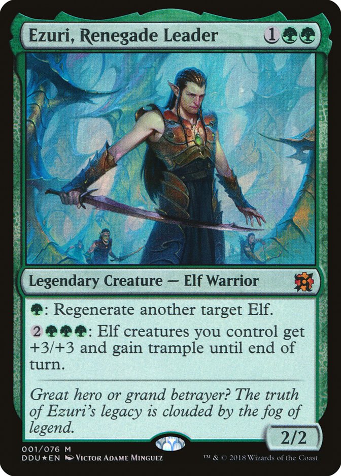 Ezuri, Renegade Leader [Duel Decks: Elves vs. Inventors] | Chromatic Games