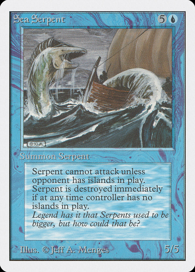 Sea Serpent [Unlimited Edition] | Chromatic Games