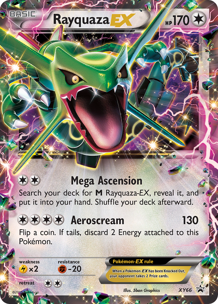 Rayquaza EX [XY Black Star Promos] | Chromatic Games