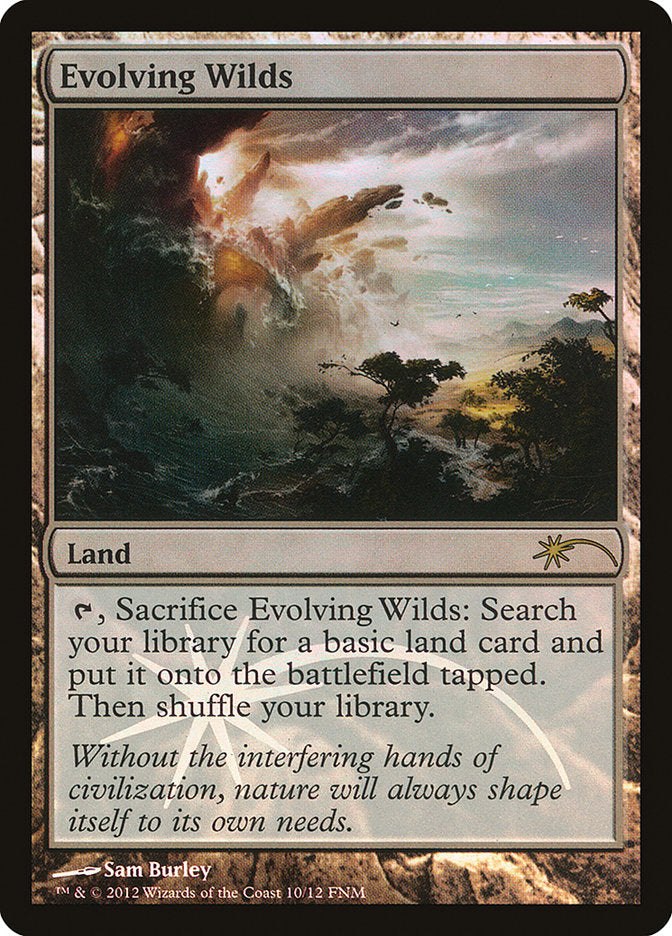 Evolving Wilds [Friday Night Magic 2012] | Chromatic Games