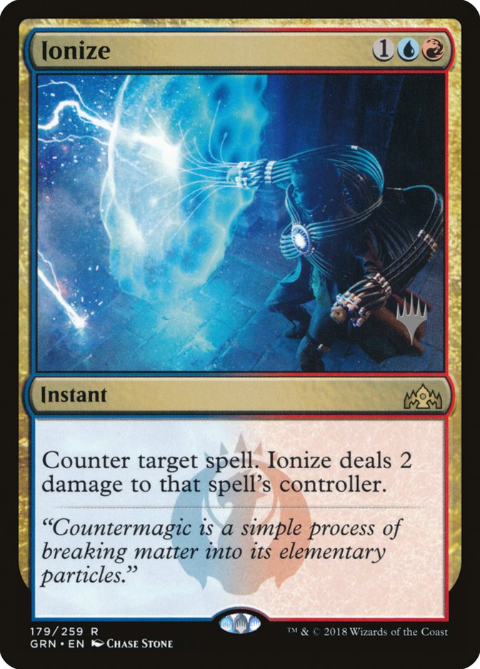 Ionize (Promo Pack) [Guilds of Ravnica Promos] | Chromatic Games