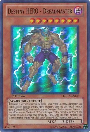 Destiny HERO - Dreadmaster [LCGX-EN125] Super Rare | Chromatic Games