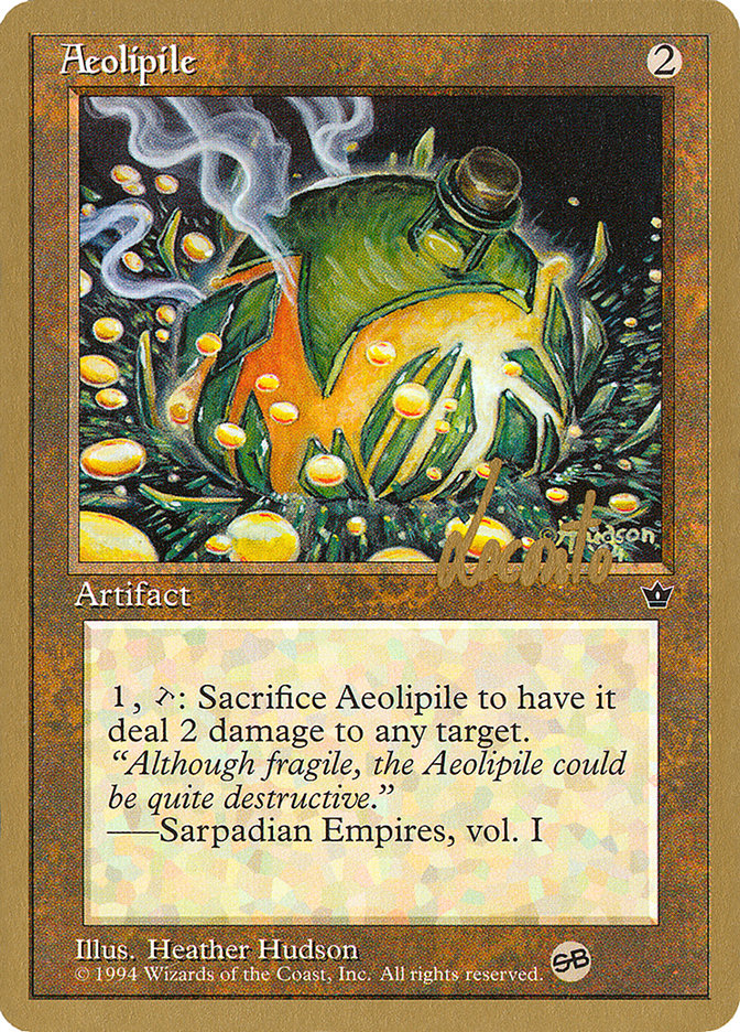 Aeolipile (Michael Loconto) (SB) [Pro Tour Collector Set] | Chromatic Games