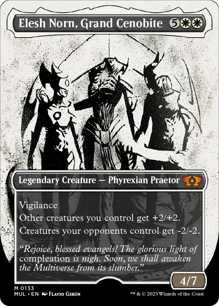 Elesh Norn, Grand Cenobite (Halo Foil) [Multiverse Legends] | Chromatic Games