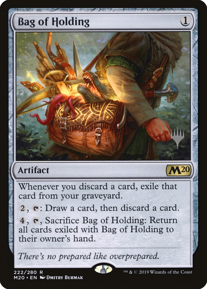 Bag of Holding (Promo Pack) [Core Set 2020 Promos] | Chromatic Games