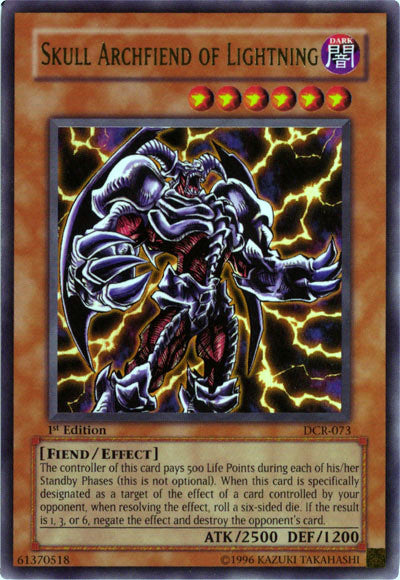 Skull Archfiend of Lightning [DCR-073] Ultra Rare | Chromatic Games