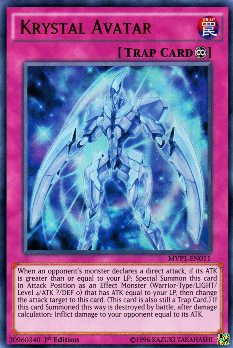 Krystal Avatar [MVP1-EN011] Ultra Rare | Chromatic Games