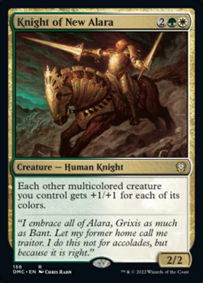 Knight of New Alara [Dominaria United Commander] | Chromatic Games