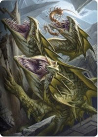 Grakmaw, Skyclave Ravager Art Card [Zendikar Rising Art Series] | Chromatic Games