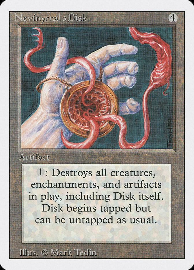 Nevinyrral's Disk [Revised Edition] | Chromatic Games