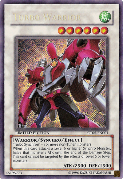 Turbo Warrior [CT05-EN004] Secret Rare | Chromatic Games