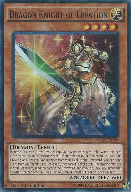 Dragon Knight of Creation [SR02-EN002] Super Rare | Chromatic Games