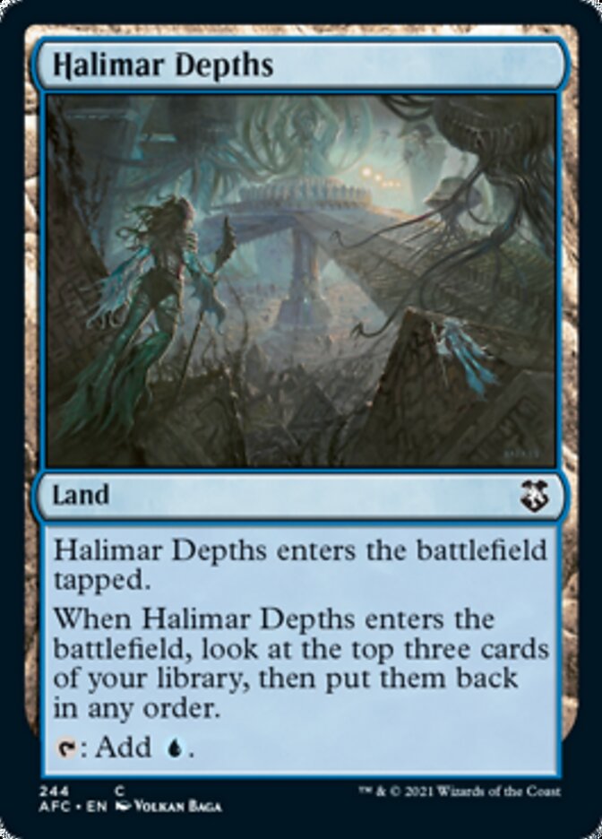 Halimar Depths [Dungeons & Dragons: Adventures in the Forgotten Realms Commander] | Chromatic Games