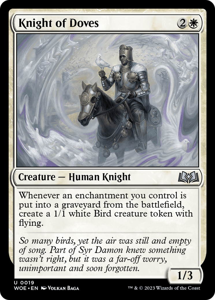 Knight of Doves [Wilds of Eldraine] | Chromatic Games