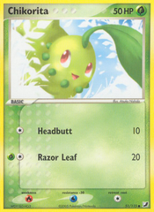 Chikorita (51/115) [EX: Unseen Forces] | Chromatic Games