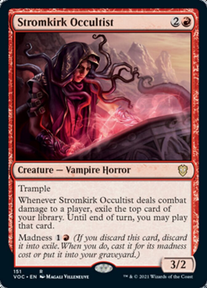 Stromkirk Occultist [Innistrad: Crimson Vow Commander] | Chromatic Games