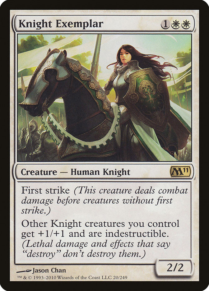 Knight Exemplar [Magic 2011] | Chromatic Games