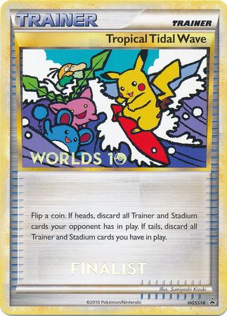 Tropical Tidal Wave (HGSS18) (Finalist) [HeartGold & SoulSilver: Black Star Promos] | Chromatic Games