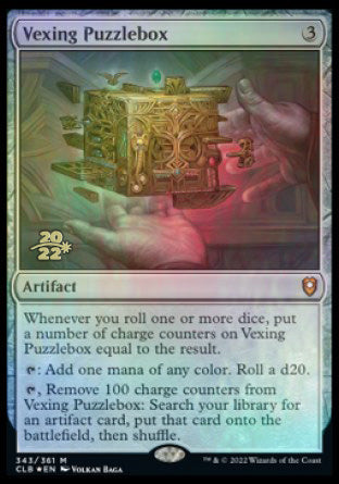 Vexing Puzzlebox [Commander Legends: Battle for Baldur's Gate Prerelease Promos] | Chromatic Games