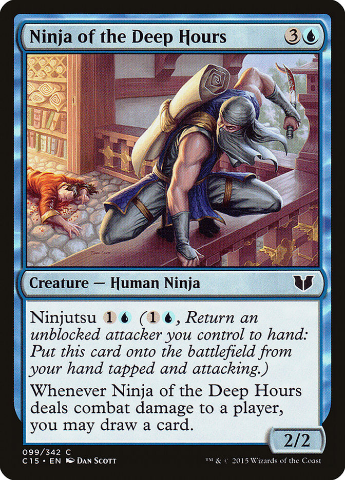 Ninja of the Deep Hours [Commander 2015] | Chromatic Games