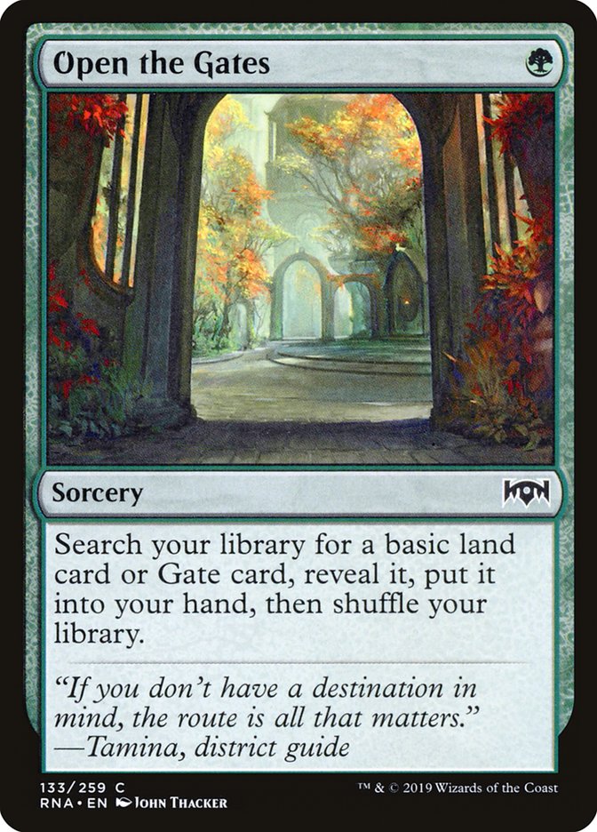 Open the Gates [Ravnica Allegiance] | Chromatic Games