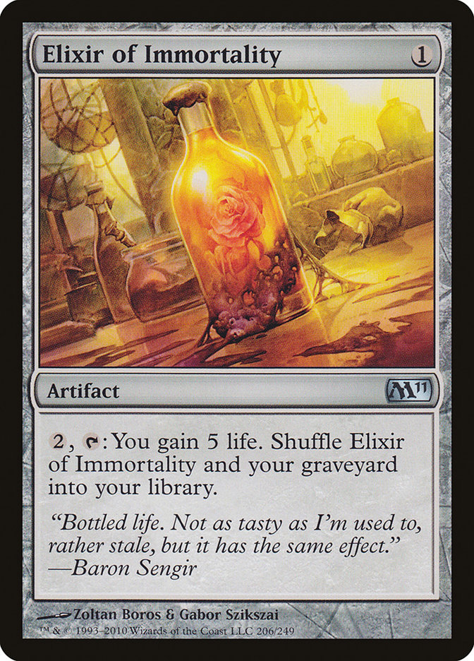 Elixir of Immortality [Magic 2011] | Chromatic Games