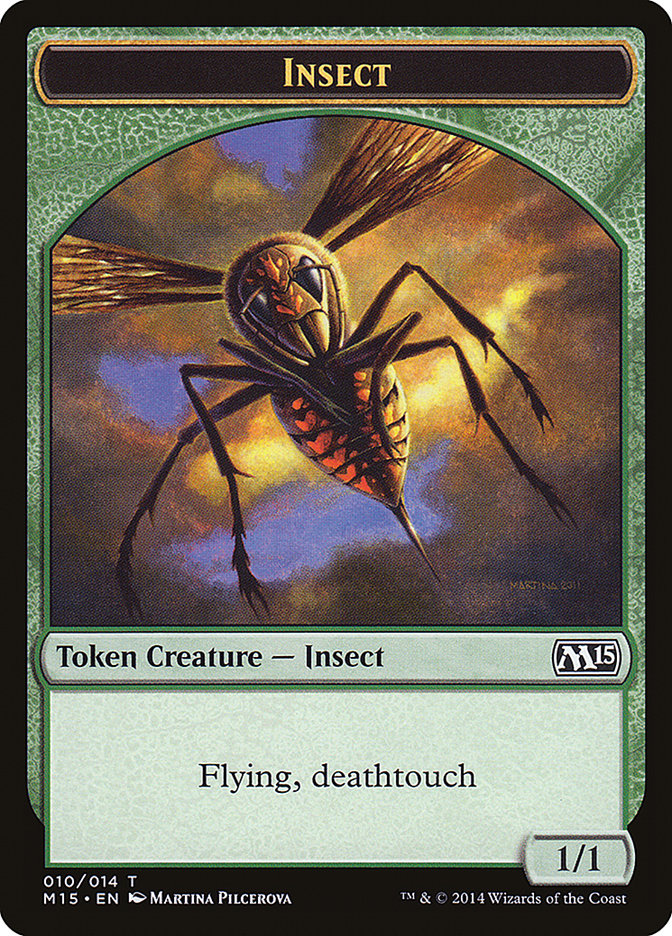 Insect Token [Magic 2015 Tokens] | Chromatic Games