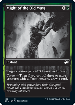 Might of the Old Ways [Innistrad: Double Feature] | Chromatic Games