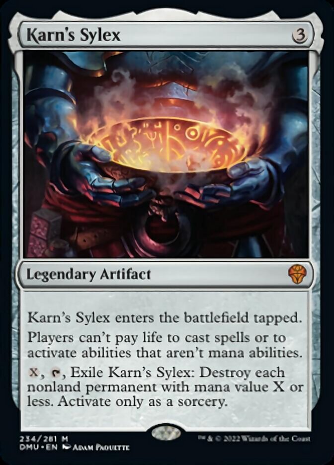 Karn's Sylex [Dominaria United] | Chromatic Games