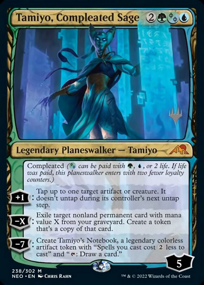 Tamiyo, Compleated Sage (Promo Pack) [Kamigawa: Neon Dynasty Promos] | Chromatic Games