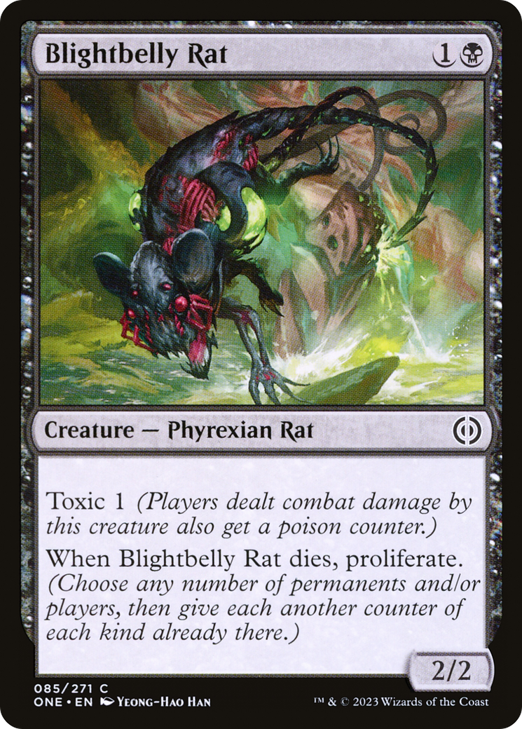 Blightbelly Rat [Phyrexia: All Will Be One] | Chromatic Games