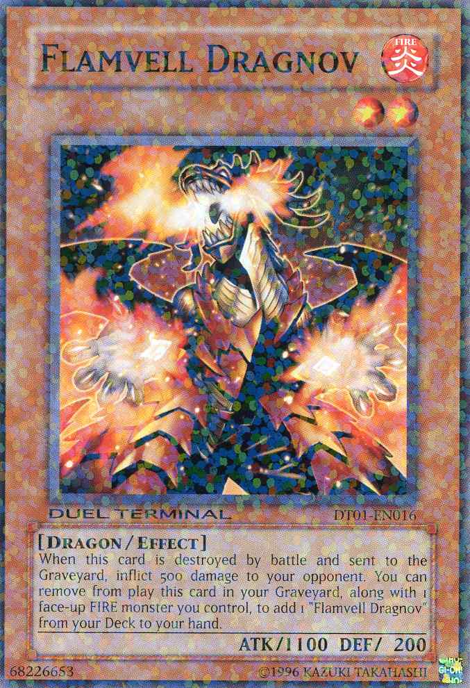 Flamvell Dragnov [DT01-EN016] Super Rare | Chromatic Games