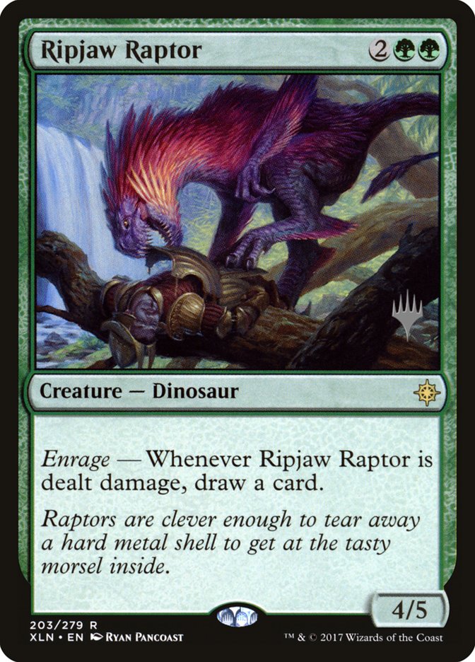 Ripjaw Raptor (Promo Pack) [Ixalan Promos] | Chromatic Games