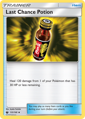 Last Chance Potion (135/168) [Sun & Moon: Celestial Storm] | Chromatic Games