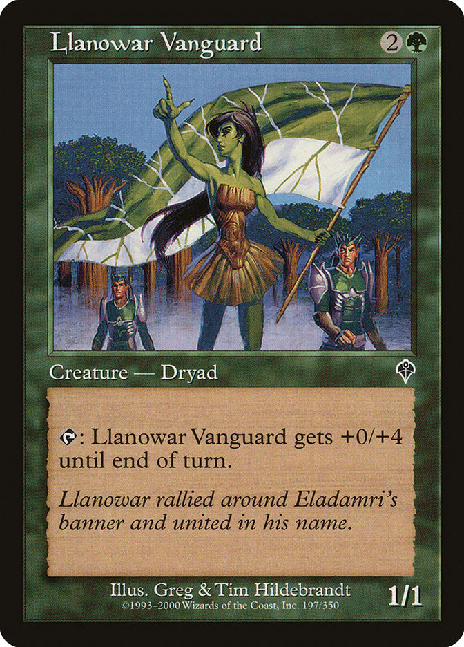 Llanowar Vanguard [Invasion] | Chromatic Games