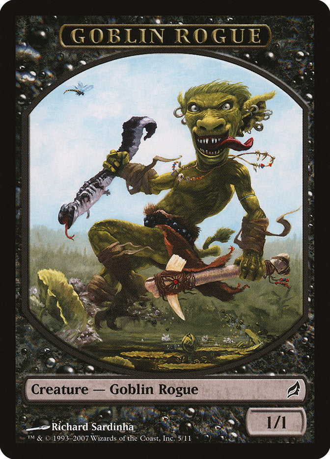 Goblin Rogue Token [Lorwyn Tokens] | Chromatic Games