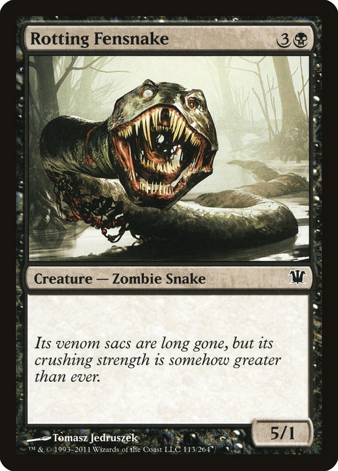 Rotting Fensnake [Innistrad] | Chromatic Games