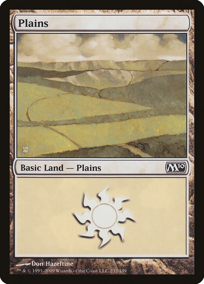 Plains (232) [Magic 2010] | Chromatic Games