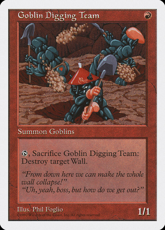 Goblin Digging Team [Fifth Edition] | Chromatic Games