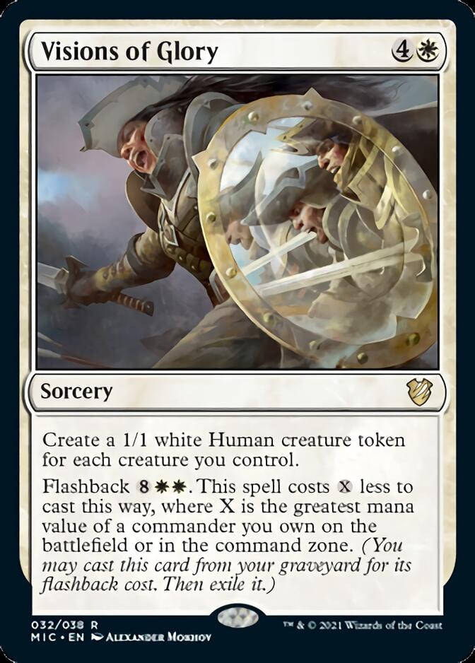 Visions of Glory [Innistrad: Midnight Hunt Commander] | Chromatic Games