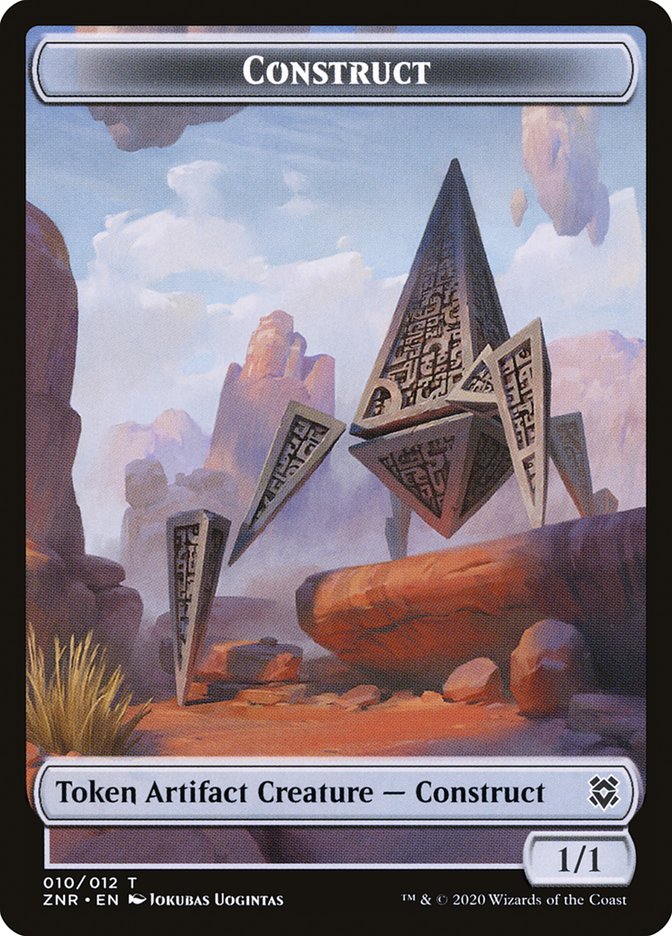 Construct Token [Zendikar Rising Tokens] | Chromatic Games