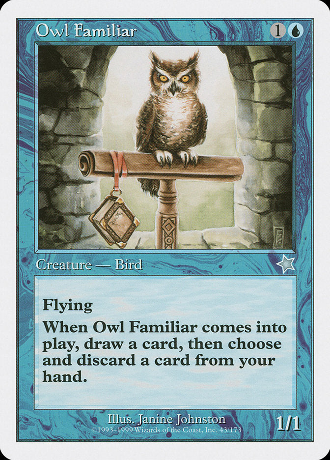 Owl Familiar [Starter 1999] | Chromatic Games